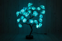 Różana Lampa LED do Dekoracji wnętrz