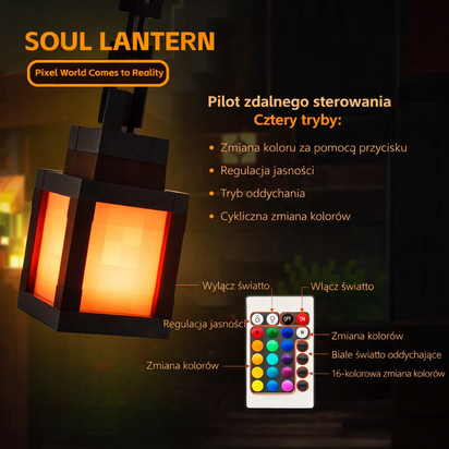 Lampa Pixelowa - Magia Światła